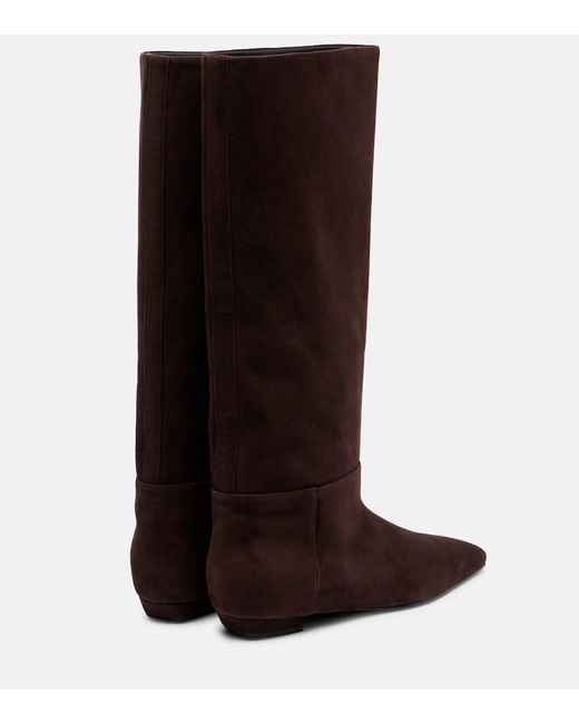 Proenza Schouler Brown Suede Knee-High Boots