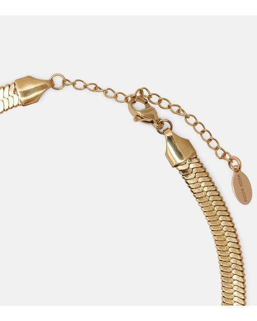 Magda Butrym Metallic Plated Chain Necklace