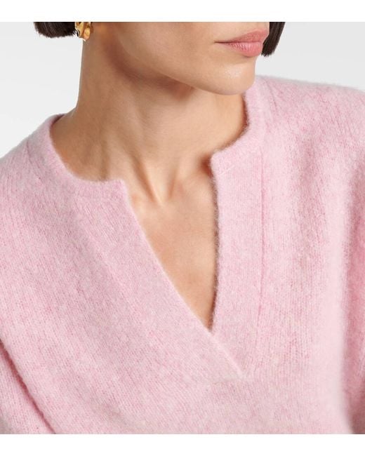 Top Luxury Love En Mezcla De Cachemir Dorothee Schumacher de color Pink