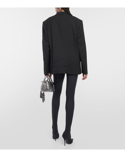 Balenciaga Black Wool Blazer