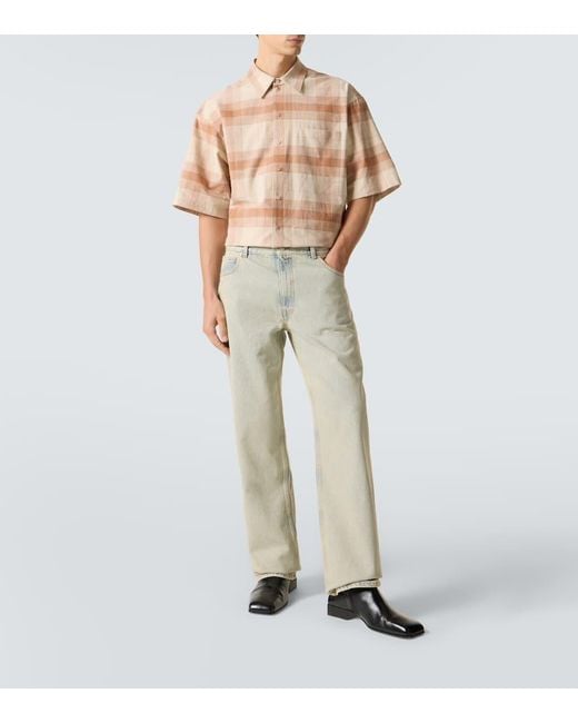 Calvin Klein Oversize-Hemd Tommy Aus Baumwolle in Natural für Herren