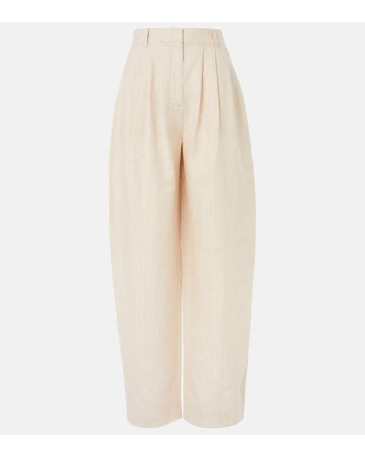 Posse Natural Hose Lucille Aus Leinen