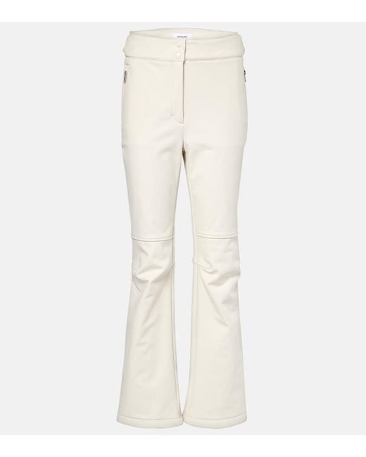 Yves Salomon Natural Logo Ski Pants
