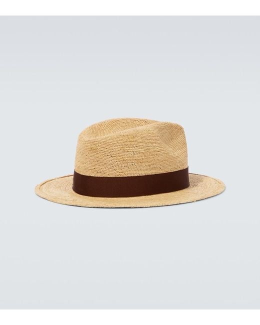 Borsalino Hut Aus Stroh in Natural für Herren