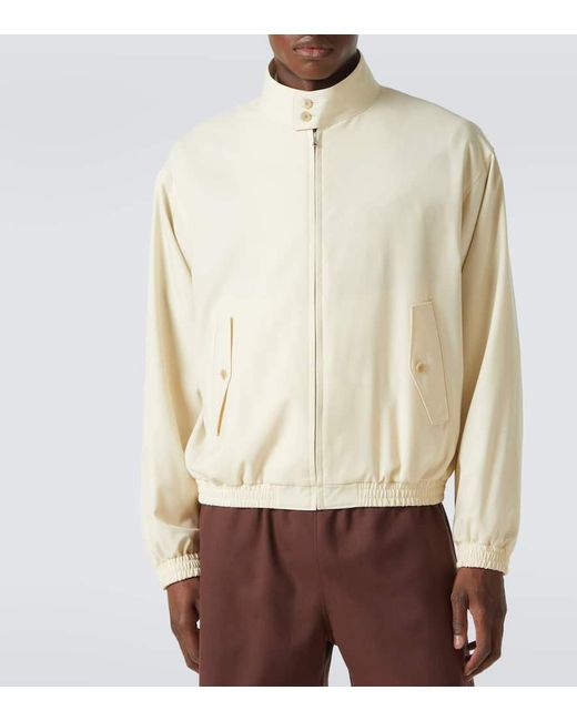 Auralee Natural Wool Blouson for men