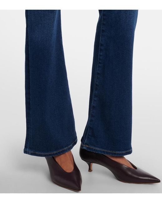 Citizens of Humanity Blue Lilah High-Rise Flared Jeans