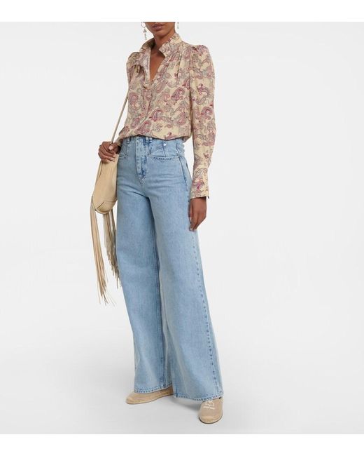 Isabel Marant Natural Canae Canvas Espadrilles