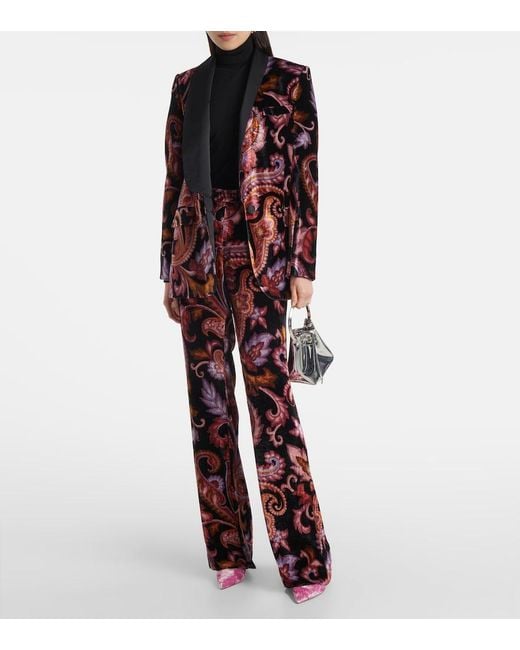 Jimmy Choo Pink Love 85 Velvet Pumps