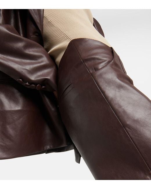 Pantalon Ample AYA MUSE en coloris Brown