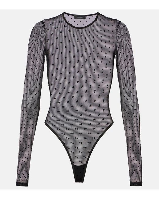 Wardrobe NYC Gray Body Aus Mesh