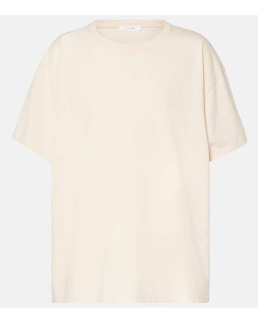 The Row Natural Nadina Top In Cotton