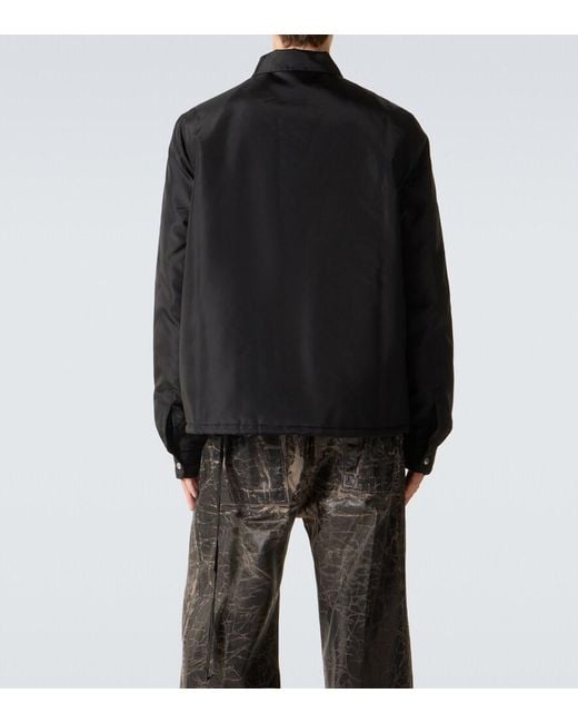 Rick Owens Black Drkshdw Technical Jacket for men