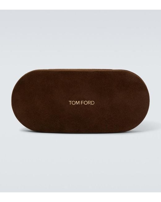 Tom Ford Blue Raffa Round Sunglasses for men