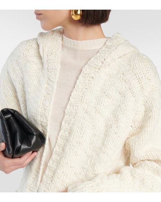 Zimmermann White Wilk Wool Coat