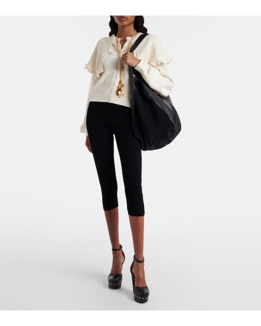 Chloé Black Balloon Medium Leather And Suede Shoulder Bag