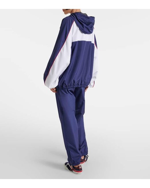 X New Balance Pantalones Deportivos De Popelin Miu Miu de color Blue