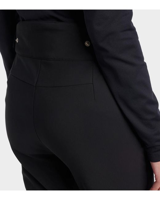 Yves Salomon Blue Flared Ski Pants