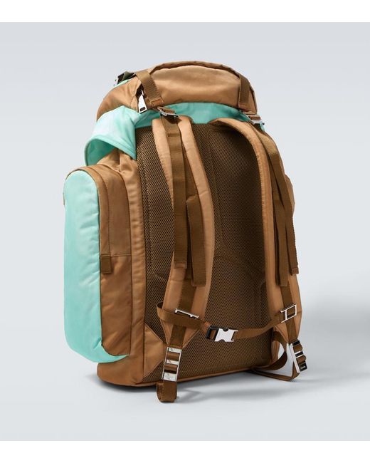 Zaino Large di Prada in Green da Uomo