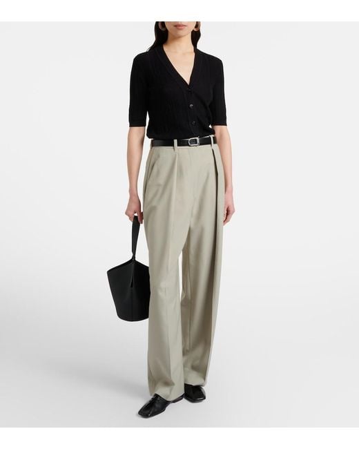 Joseph Black Sens Silk And Cotton Cardigan