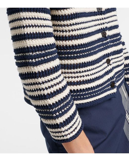 Cardigan di Vince in Blue