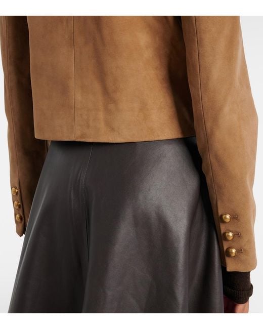 Altuzarra Brown Suede Jacket