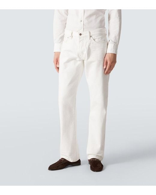 Jeans Rectos '50S Tom Ford de hombre de color White