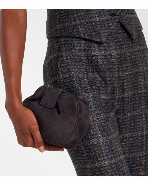 Pochette Demi En Daim Gabriela Hearst en coloris Black