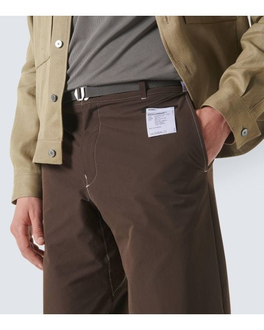 Pantalon droit Satisfy pour homme en coloris Brown
