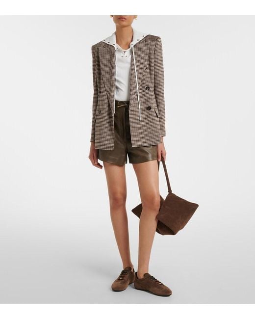 Max Mara Brown Suede Sneakers