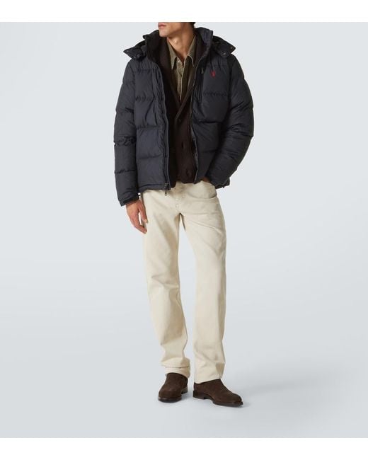Polo Ralph Lauren Blue Down Jacket for men