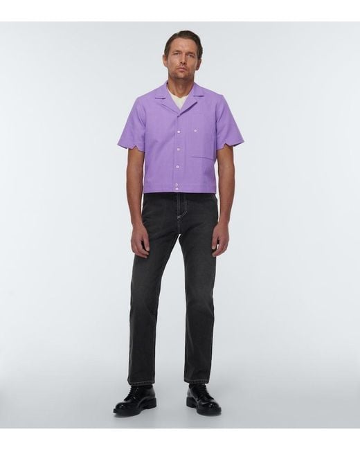 Winnie New York Gray Straight Jeans for men