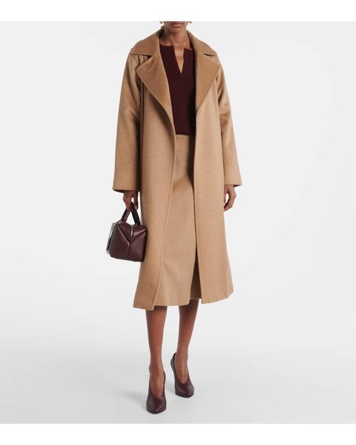 Max Mara Natural Midirock Geneve Aus Wolle