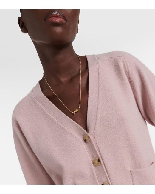 Vince Pink Pocket Cardigan