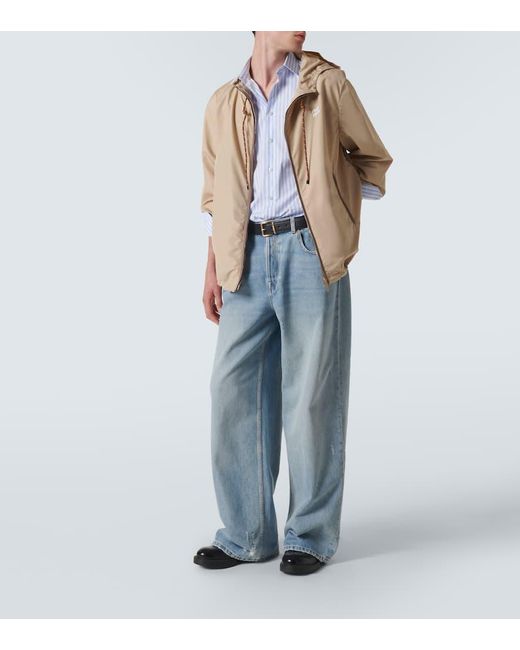 Miu Miu Windbreaker in Natural für Herren