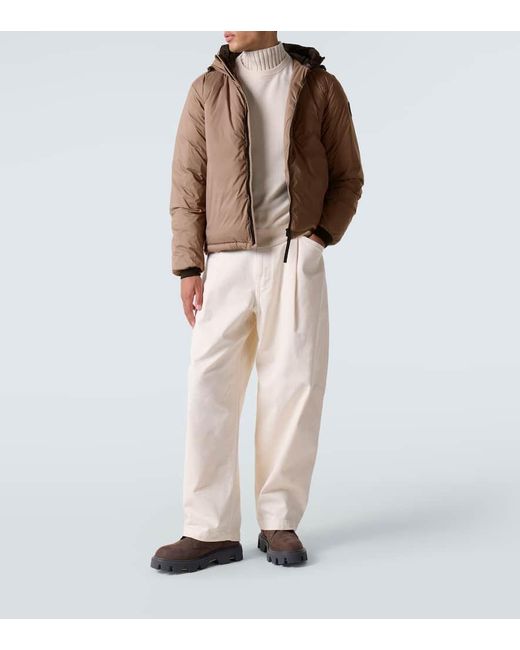 Chaqueta De Plumas Lodge Con Capucha Canada Goose de hombre de color Brown