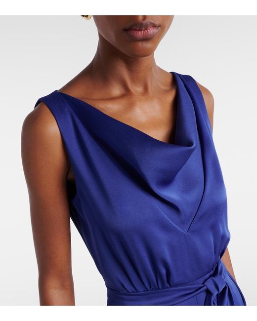 Max Mara Blue Donata Jumpsuit
