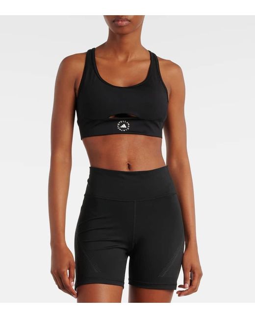 Adidas By Stella McCartney Blue Truepace Biker Shorts