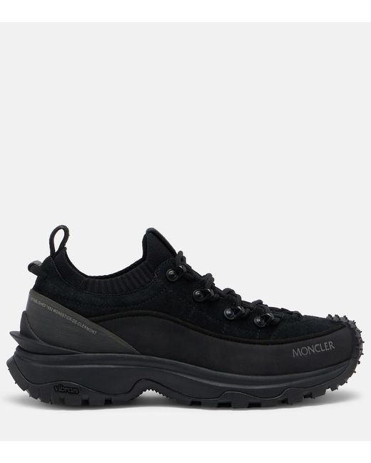 Moncler Black Trailgrip Lite3 Sneakers