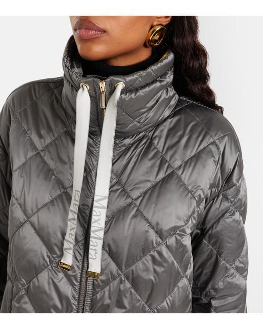 Max Mara Black The Cube Technical Puffer Jacket