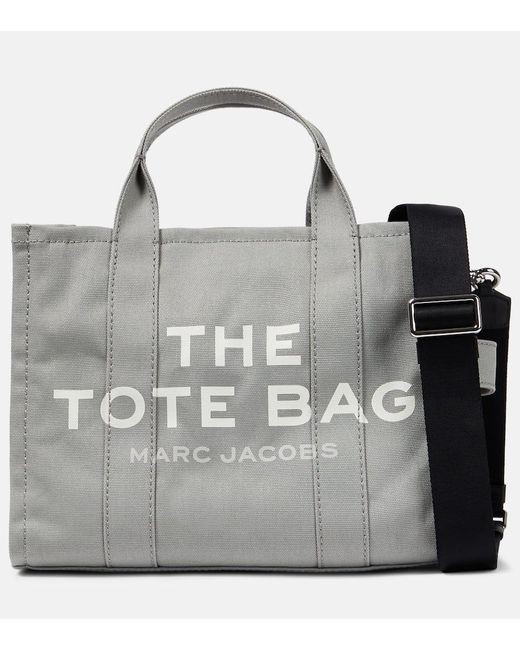 Marc Jacobs The Medium Canvas Tote Bag in Metallic | Lyst