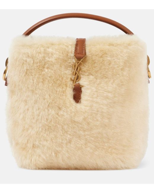 Secchiello Le 37 Mini di Saint Laurent in Natural