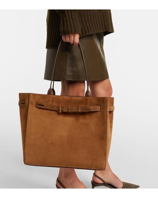 Borsa Audrey Medium di Tom Ford in Brown