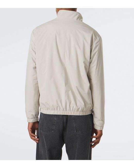 Lardini White Technical Jacket for men