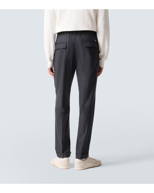Herno Gerade Hose Aus Gabardinae in Blue für Herren