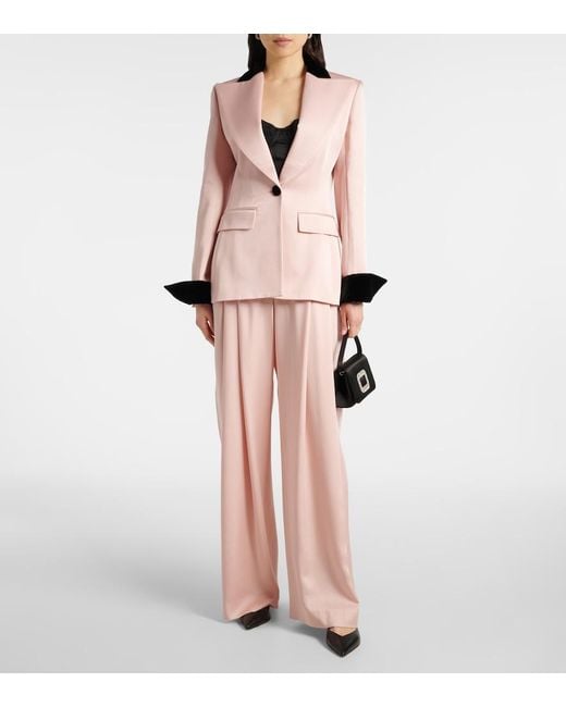 Nina Ricci Pink Twill Blazer