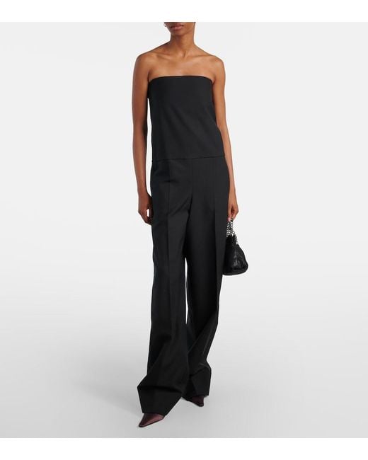 Stella McCartney Black Wool Jumpsuit