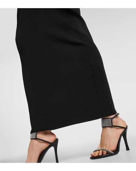 Christopher Esber Black Maparadita Maxi Skirt