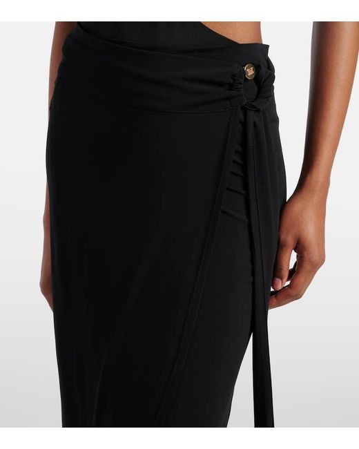 Max Mara Black Pareo
