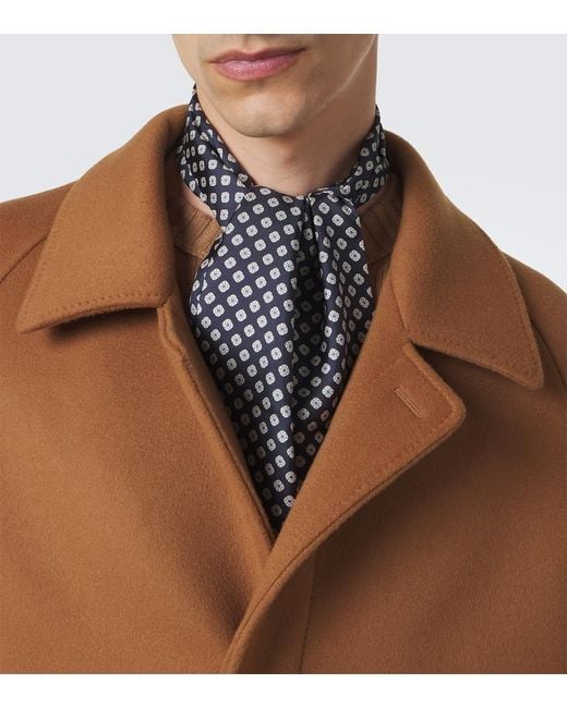 Sciarpa di Saint Laurent in Blue da Uomo