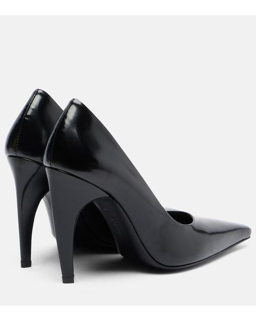 Jude Black Fame Leather Pumps